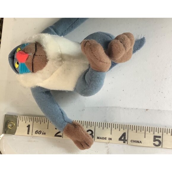 Vtg Walt Disney World Rafiki Plush Collectible Soft Stuffed Animal Toy 4.5" - Picture 6 of 6